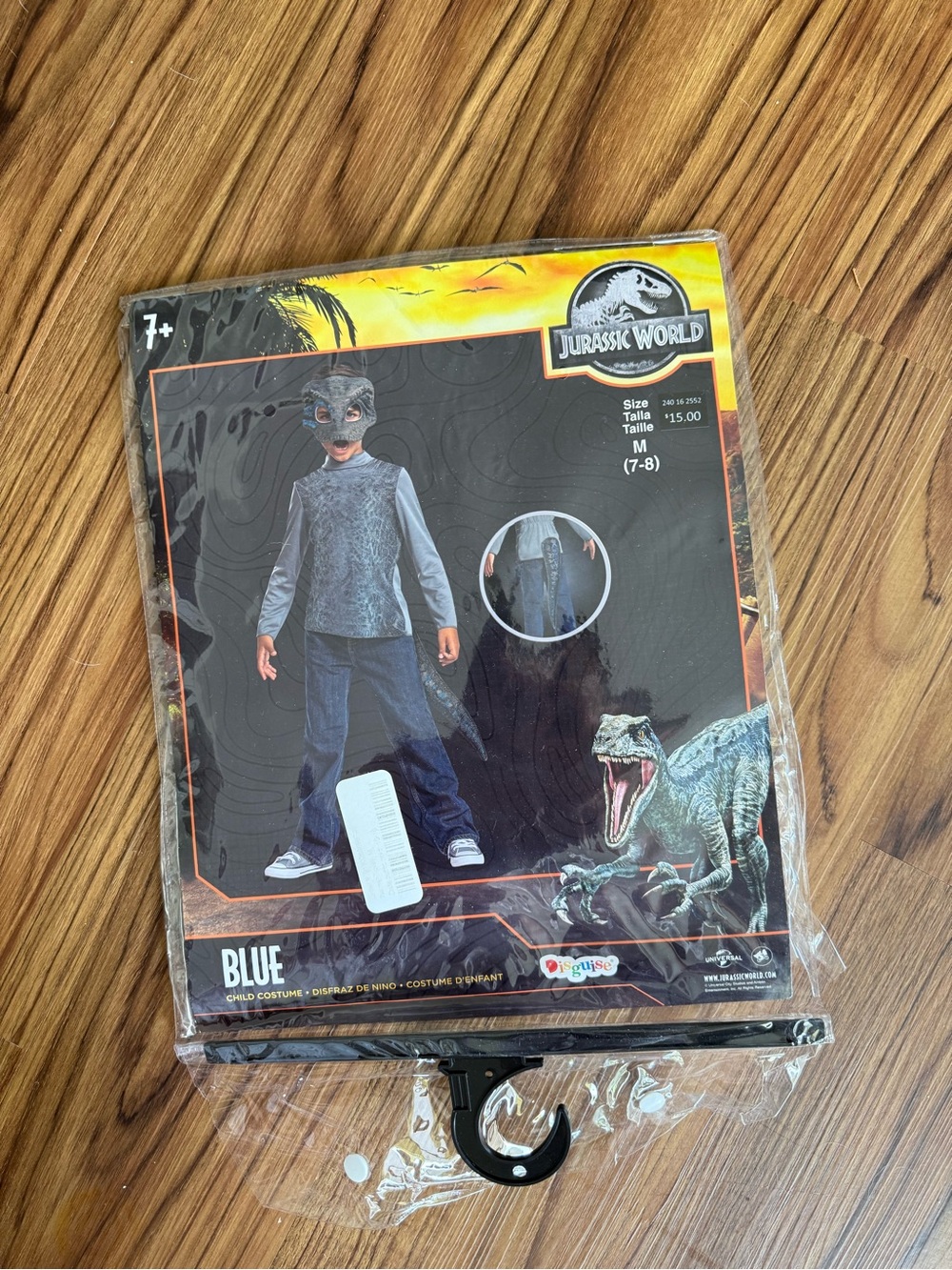 Jurassic park blue costume
